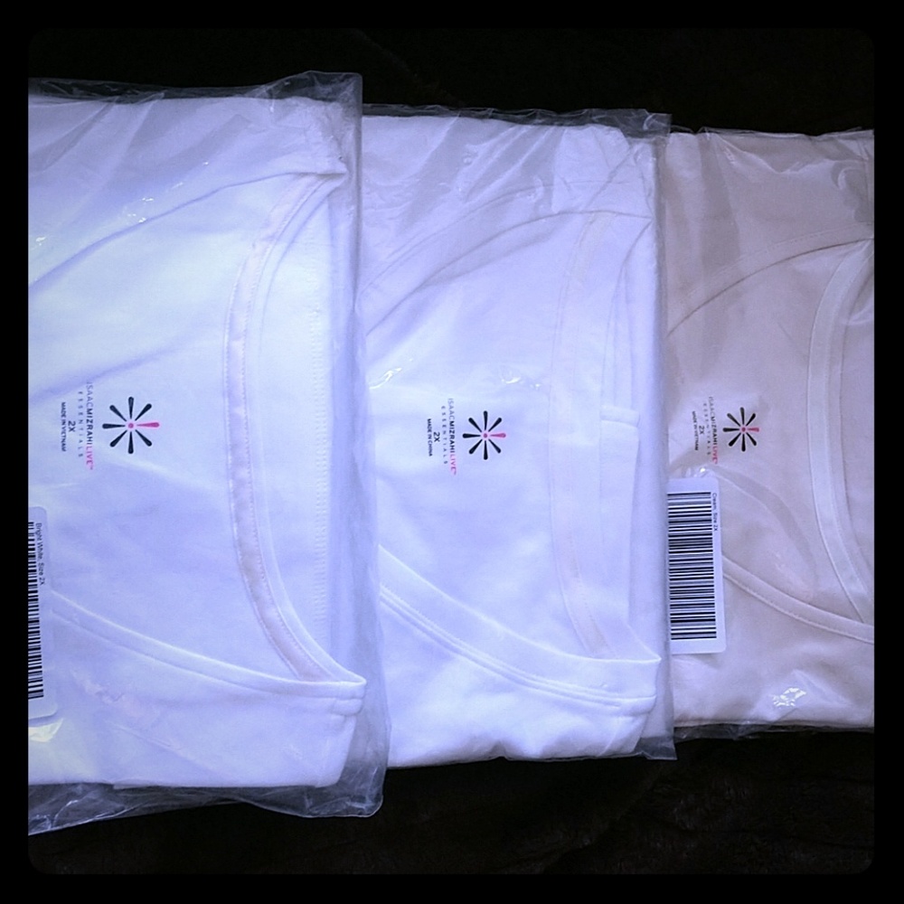 NWT Isaac Mizrahi Tees